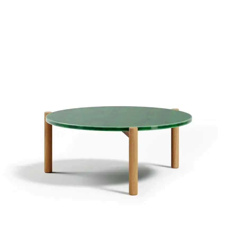 Lodge Round Coffee Table #6