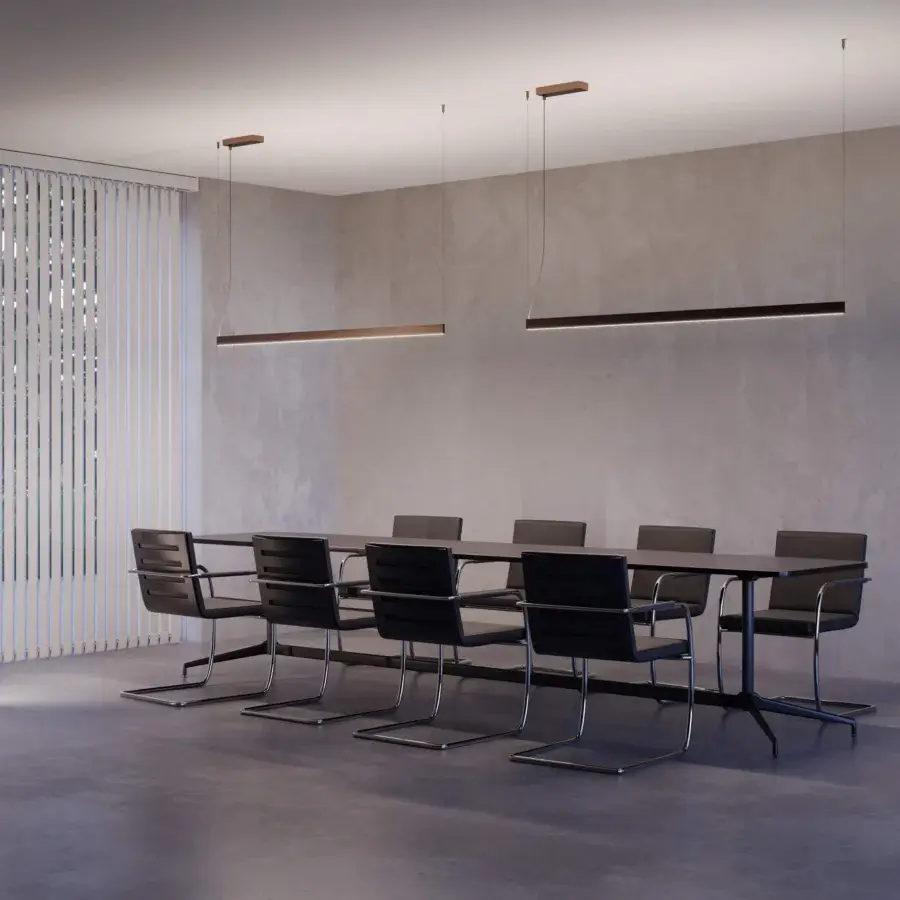 Elegant Contardi Fly suspension lamp crafted in metal with a matte finish and softened cotton textile diffuser