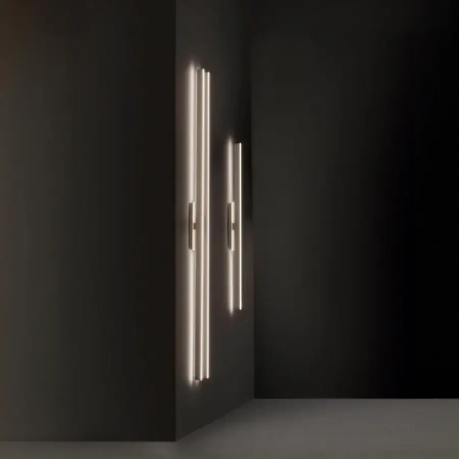Distinguished Contardi Fly Wall Lamp crafted in metal with translucent diffusion panels and a matte finish
