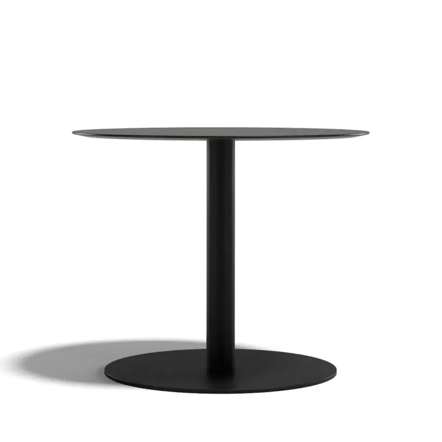 Superior Atmosphera Smart side table with powder-coated aluminum frame and Gres tabletop in a smooth matte finish
