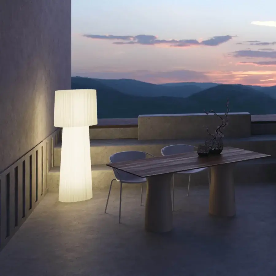 Ruffle Floor Lamp #2