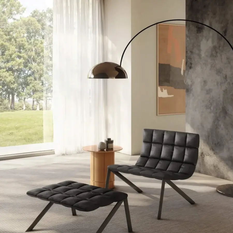 Mezz’aria Lounge Chair - Upholstered Seat #5