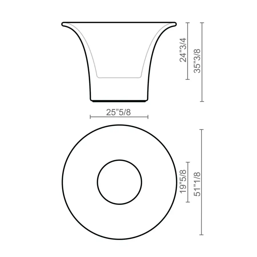 Cone Sculptural Planter #7