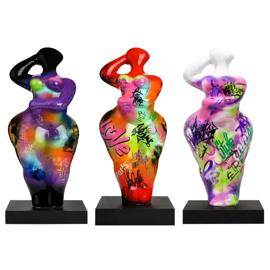 3 Depe Pack - Graffiti Inspired Sculptures #7