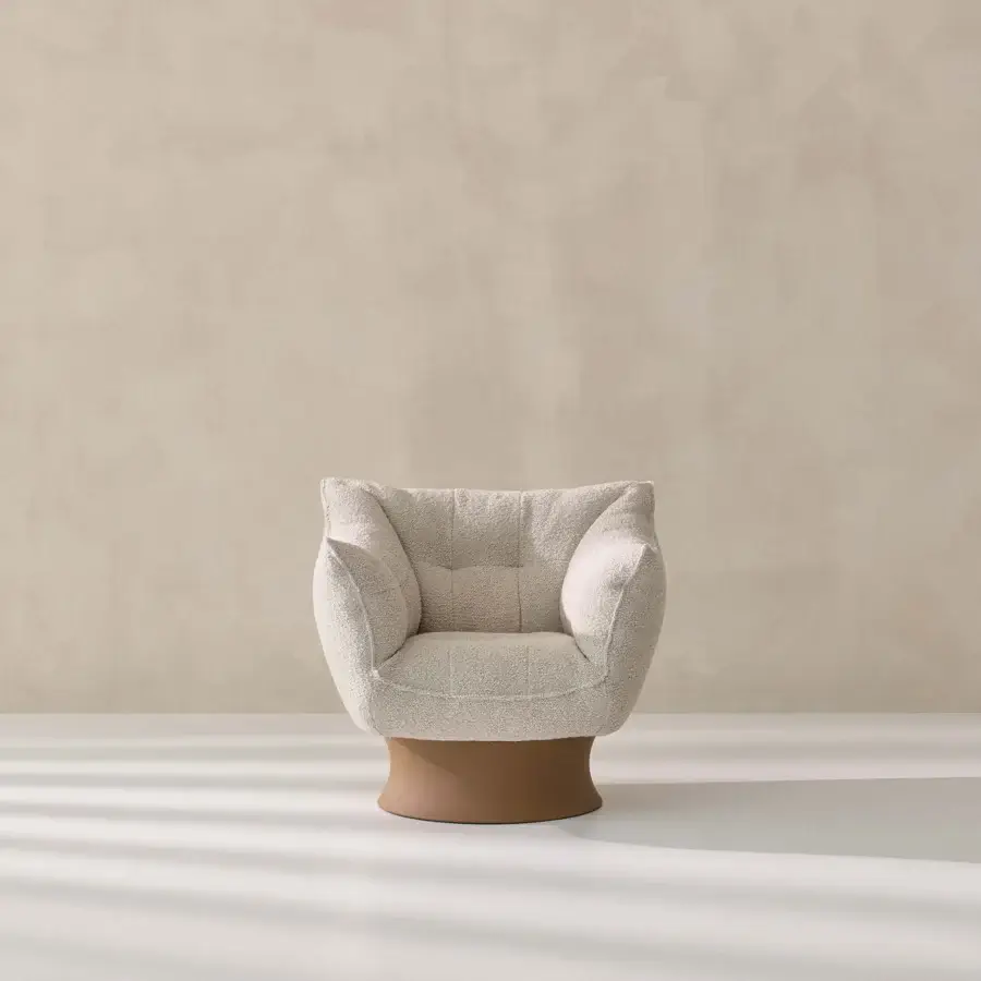 Donaldina Swivel Lounge Chair #4