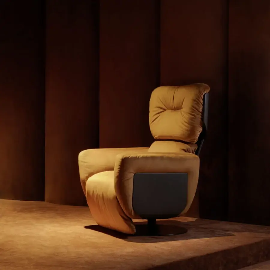 Sharpei Swivel Recliner Lounge Chair #7
