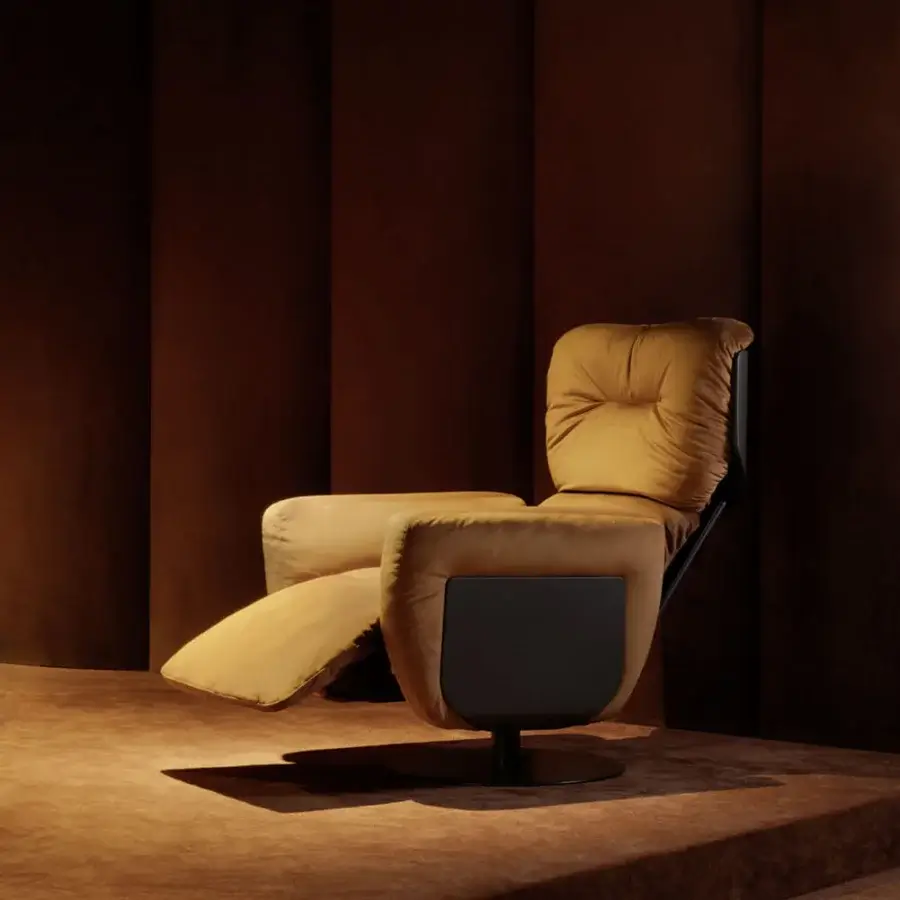 Sharpei Swivel Recliner Lounge Chair #8