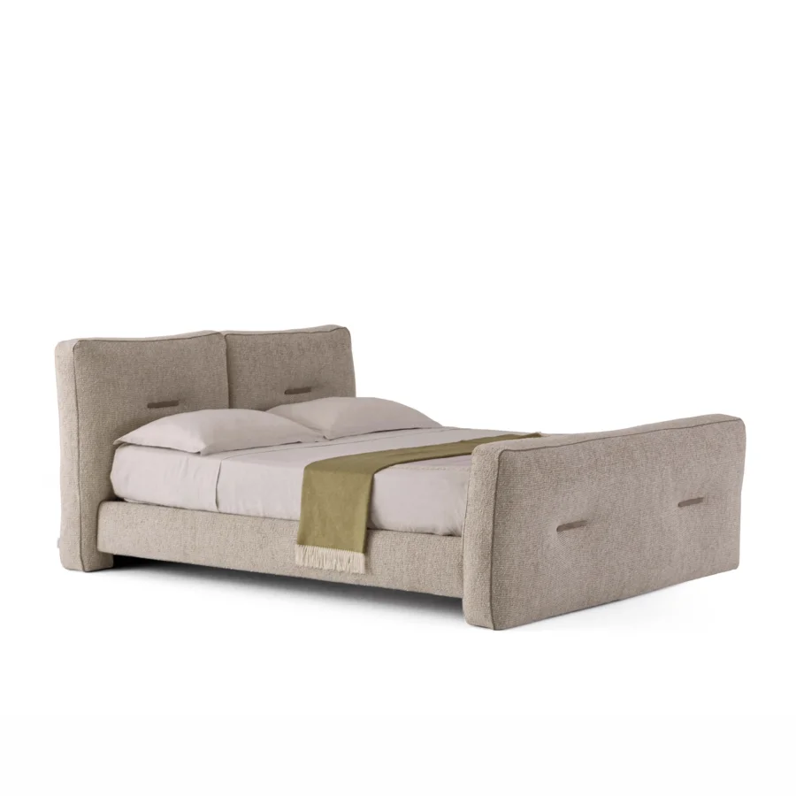 Loden Bed with Footboard #7