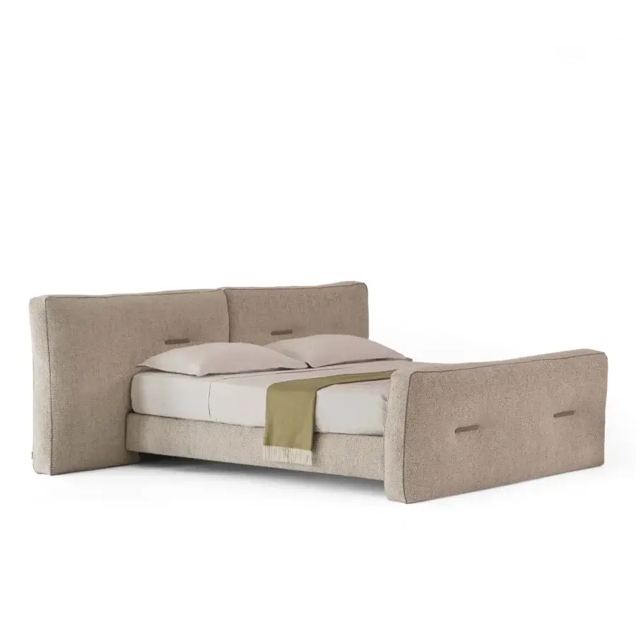 Loden Bed with Footboard #8