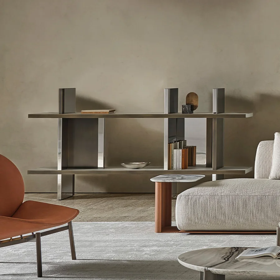 Asia Low Bookcase #1