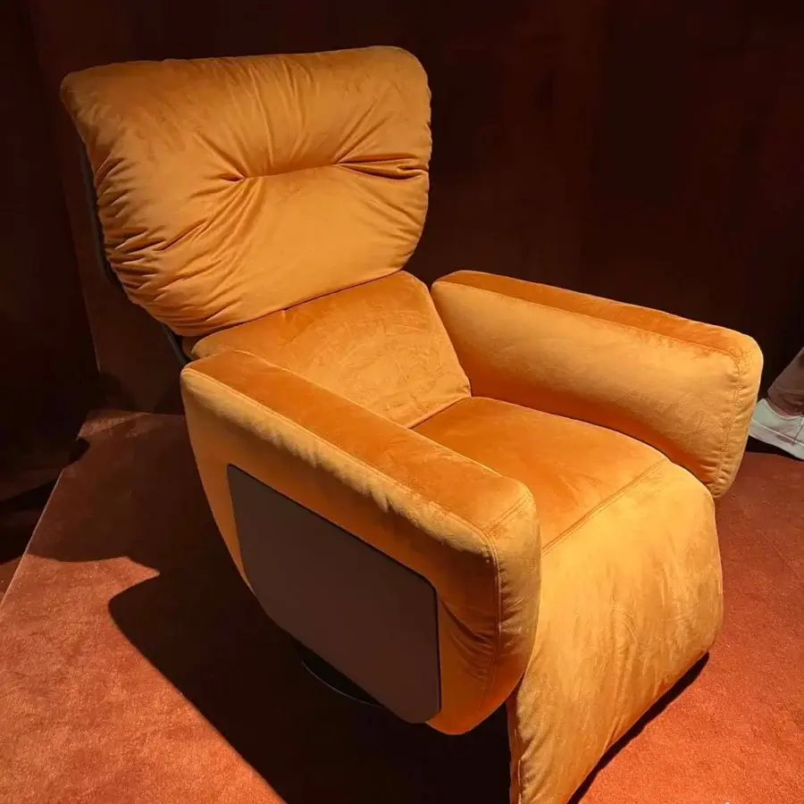 Sharpei Swivel Recliner Lounge Chair #10