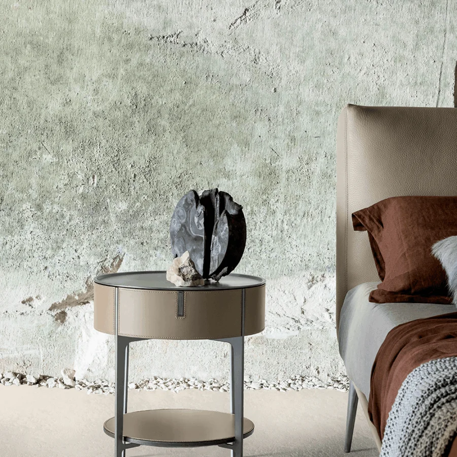 Round Tray Nightstand #2