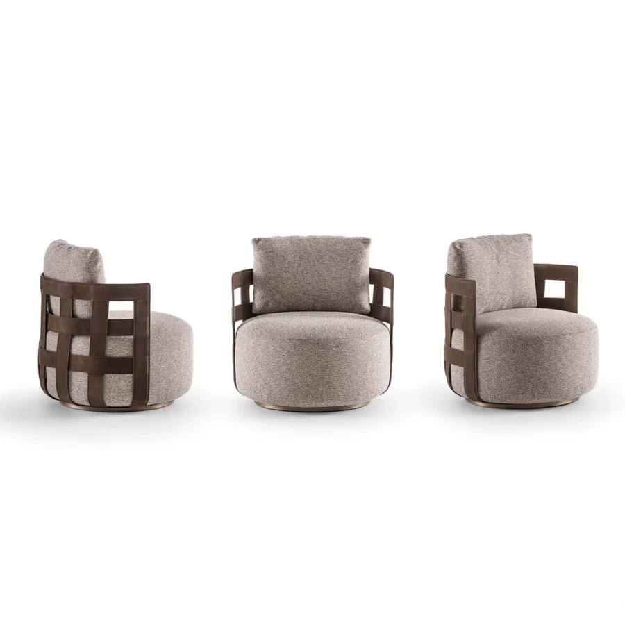 Braid Round Lounge Chair #7