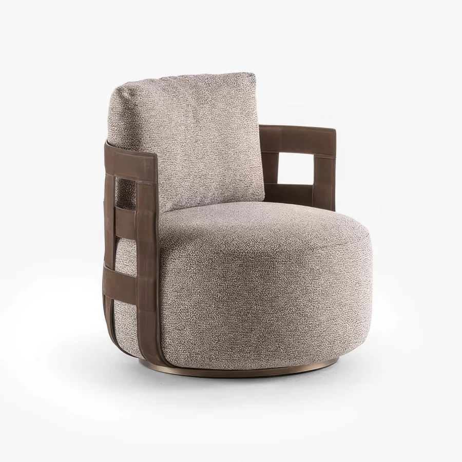 Braid Round Lounge Chair #6