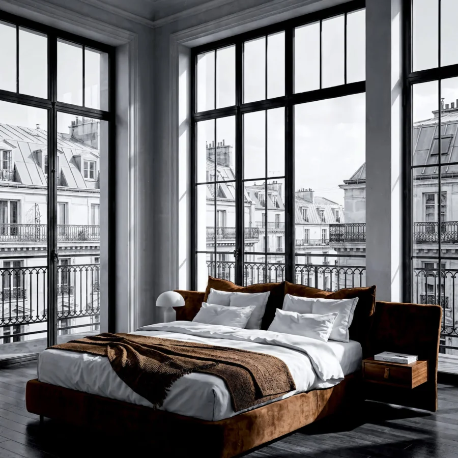 Pieve Bed With Nightstands #2