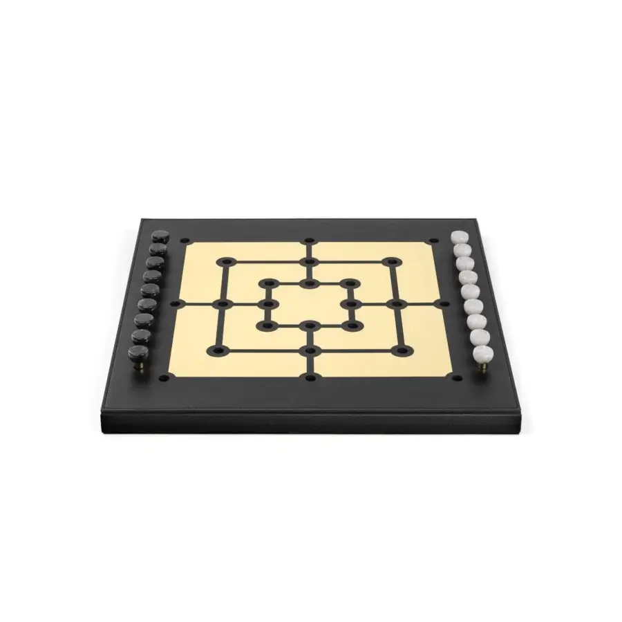 Mill Game Set - Golden Square #1