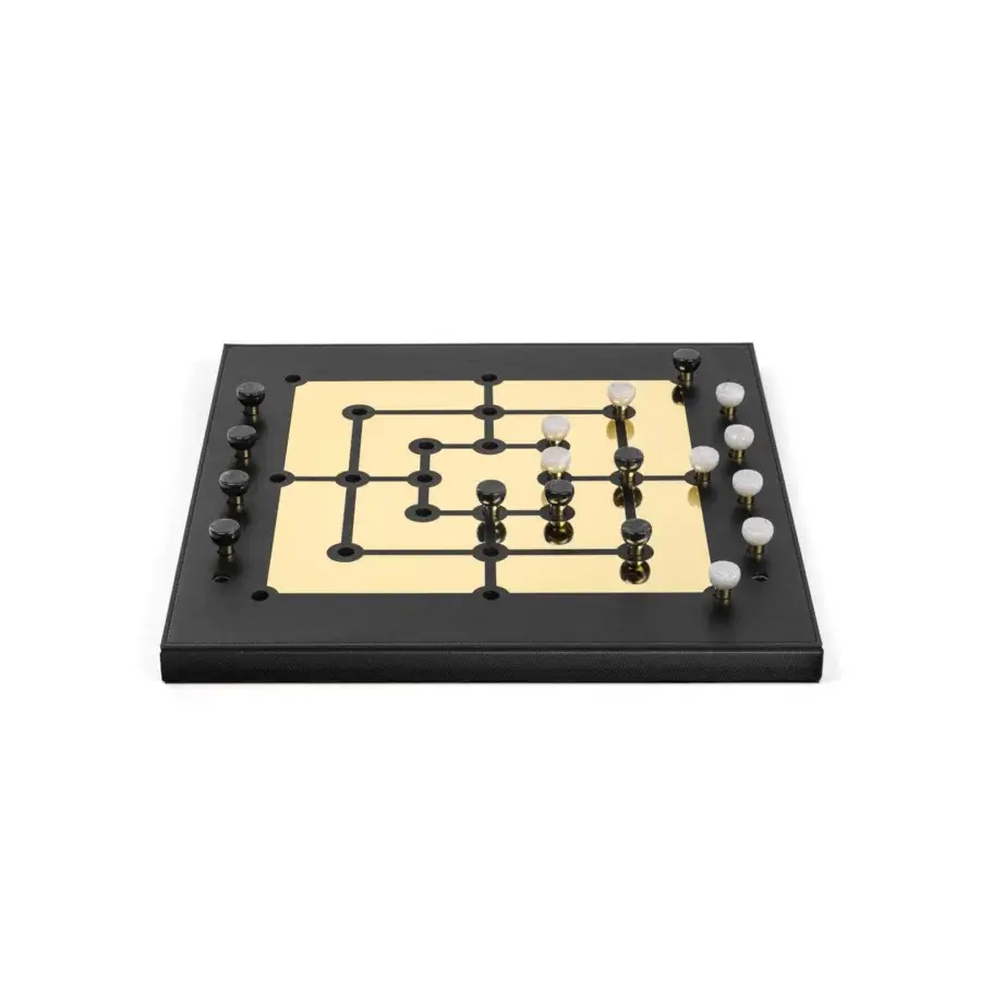 Mill Game Set - Golden Square #2