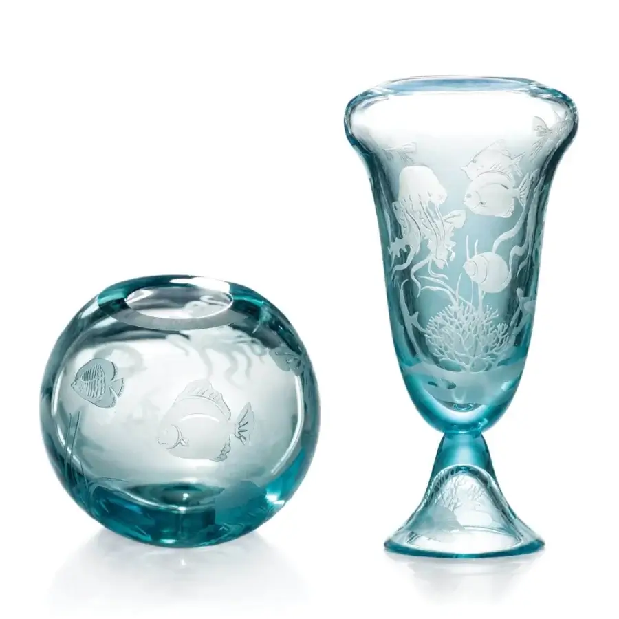 Swimming Vase & Sphere Set #1