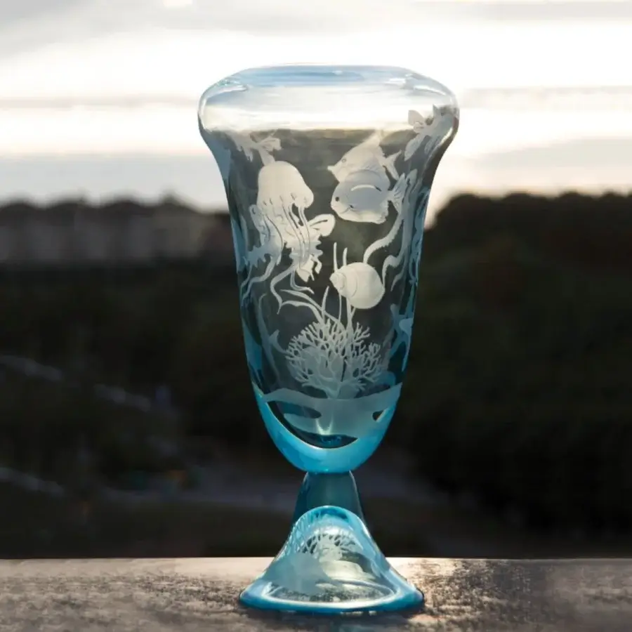 Swimming Vase & Sphere Set #2