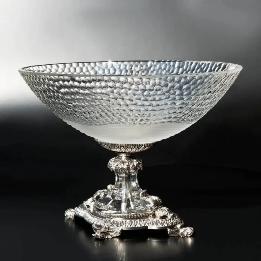 Cosmo Oval Centerpiece with Foot #1