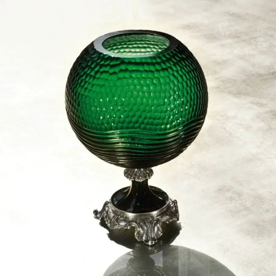 Cosmo Sphere Vase with Foot #1