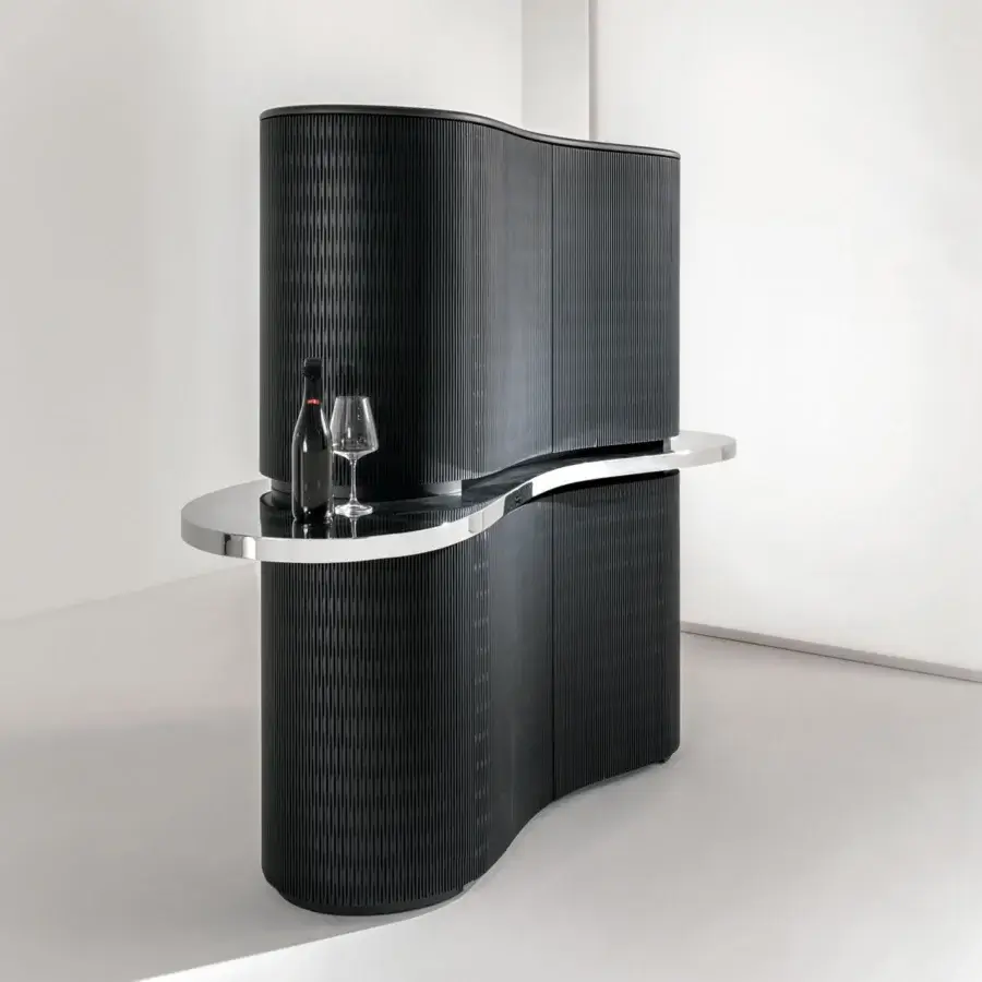 Infinity Tall Bar Cabinet #4