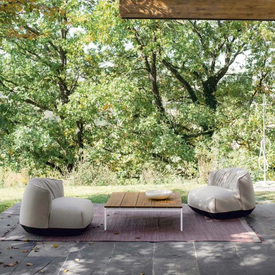 Be-Easy Slatted Outdoor Side Table #1