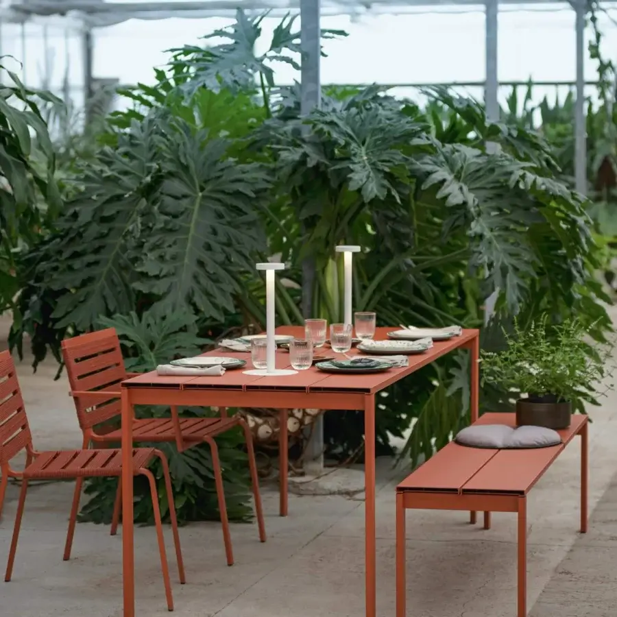 Be-Easy Slatted Outdoor Argilla Table #5