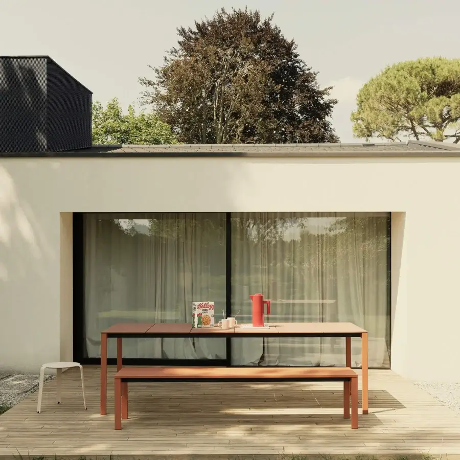 Be-Easy Slatted Outdoor Argilla Table #6