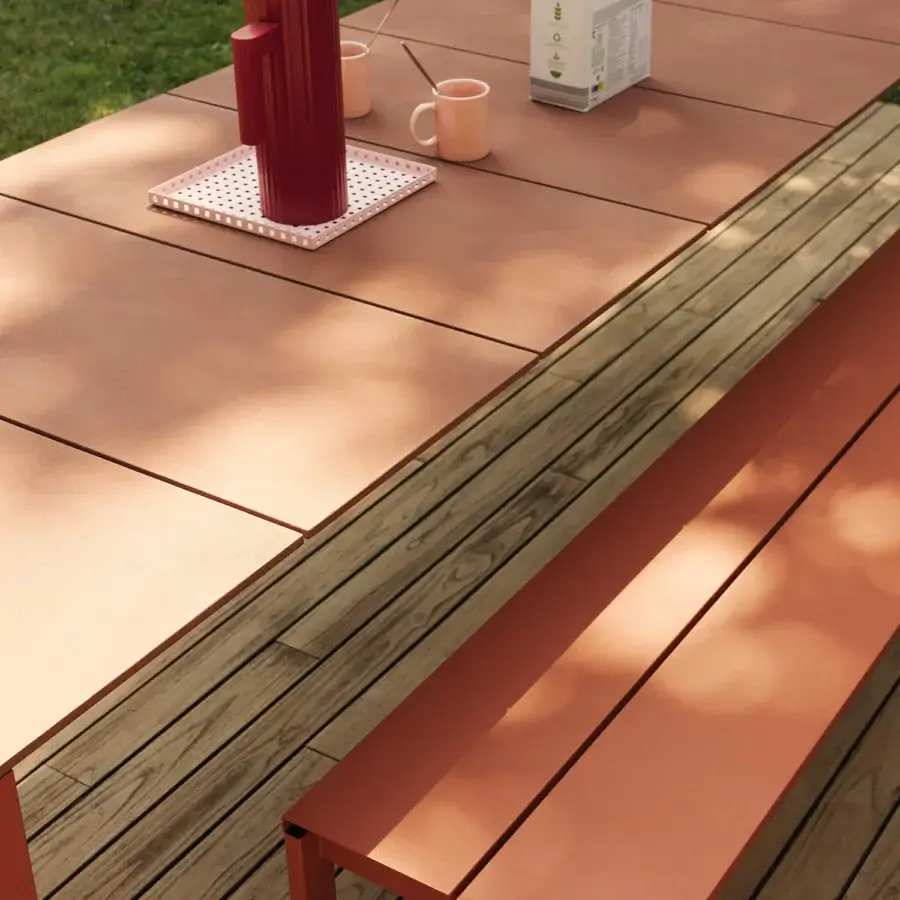 Be-Easy Slatted Outdoor Argilla Table #4