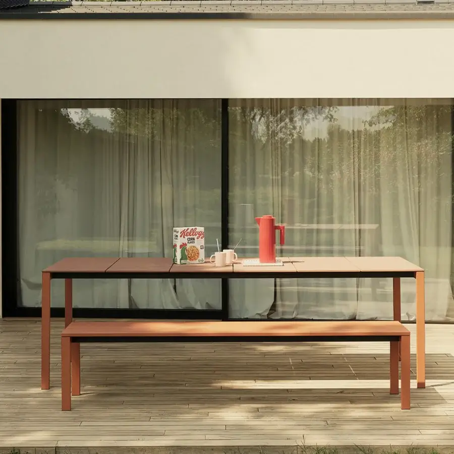 Be-Easy Slatted Outdoor Argilla Table #1