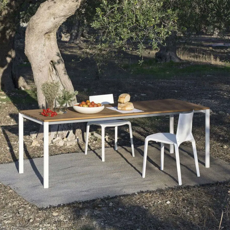 Be-Easy Slatted Outdoor Table #1
