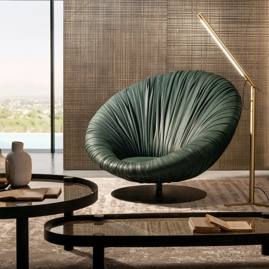 Drapé Soleil Lounge Chair #12