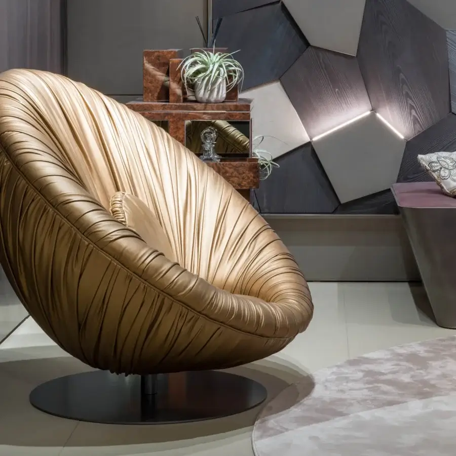 Laurameroni Drapé Soleil Lounge Chair #12