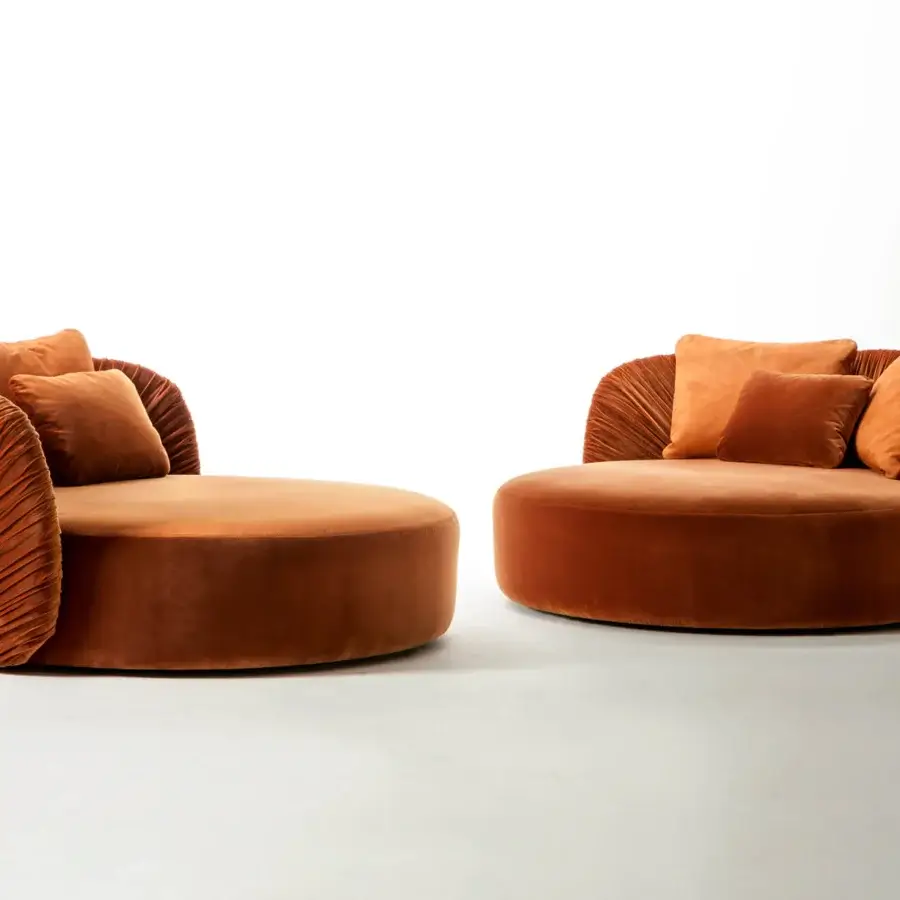 Drapé Round Daybed #6