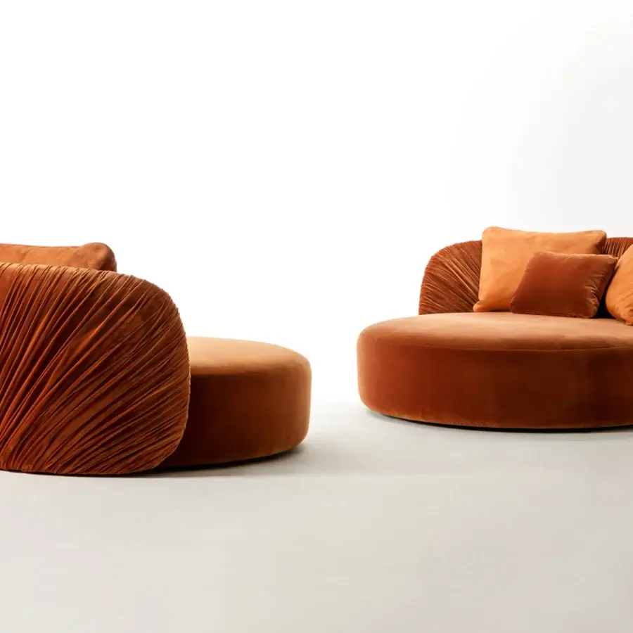 Drapé Round Daybed #7