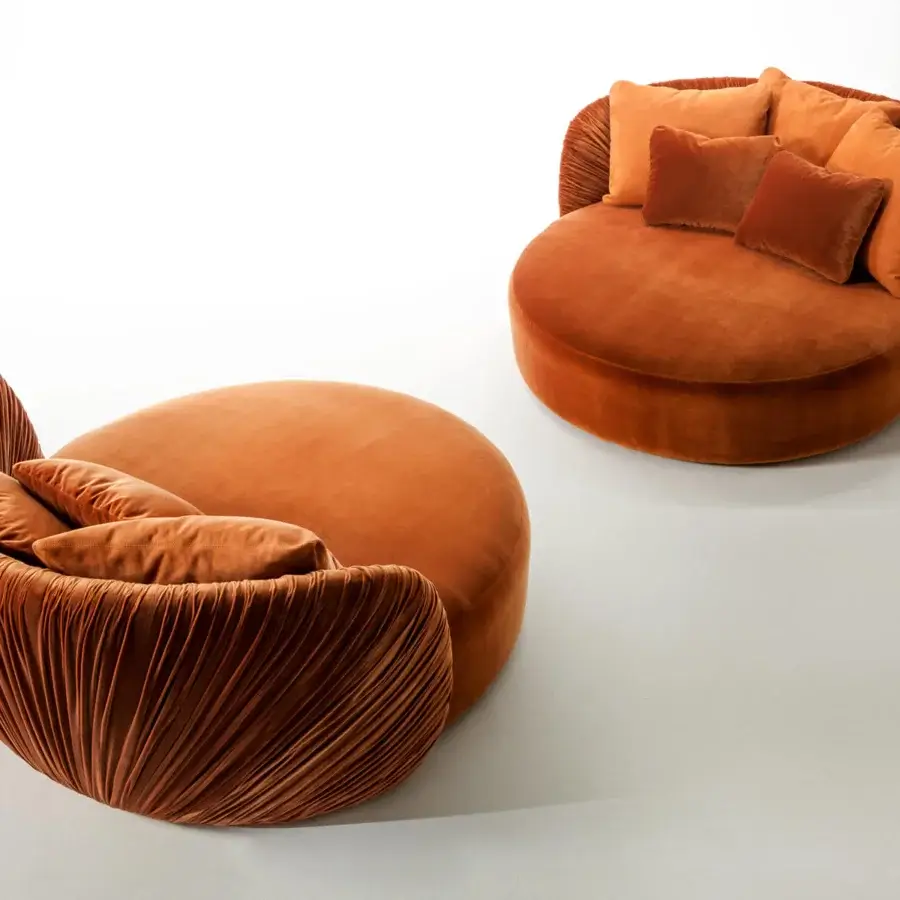 Drapé Round Daybed #8