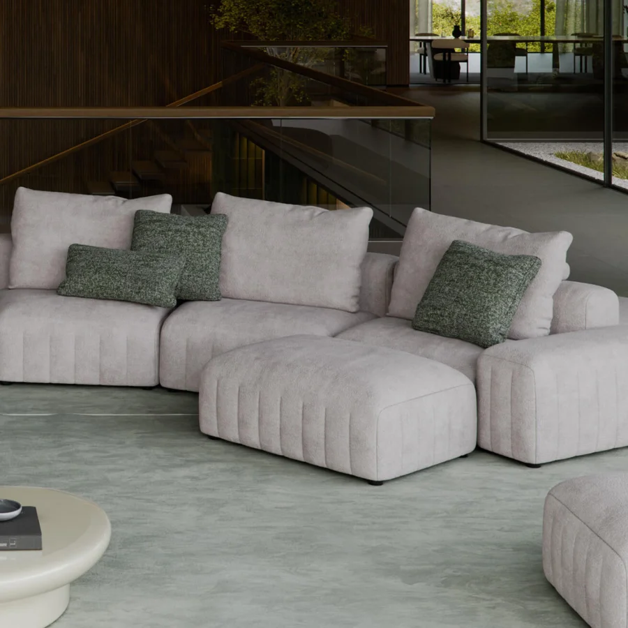 Gibson Curved Sectional #4