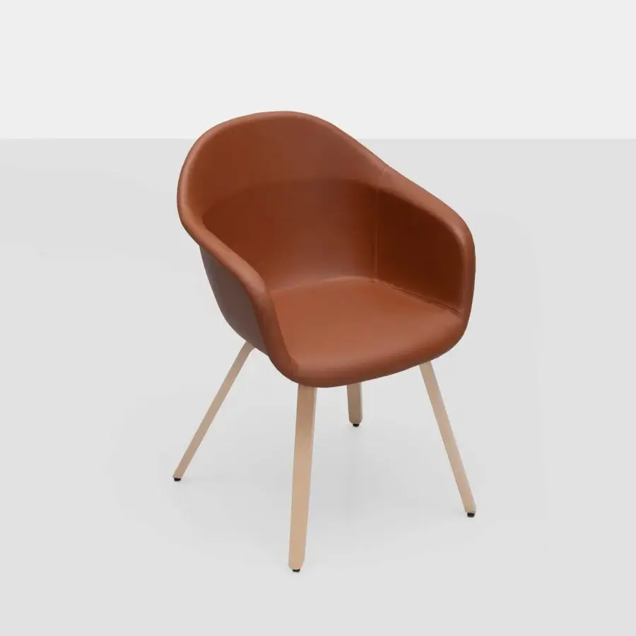 Elephantino "Bucket" Wooden Legs Armchair #6