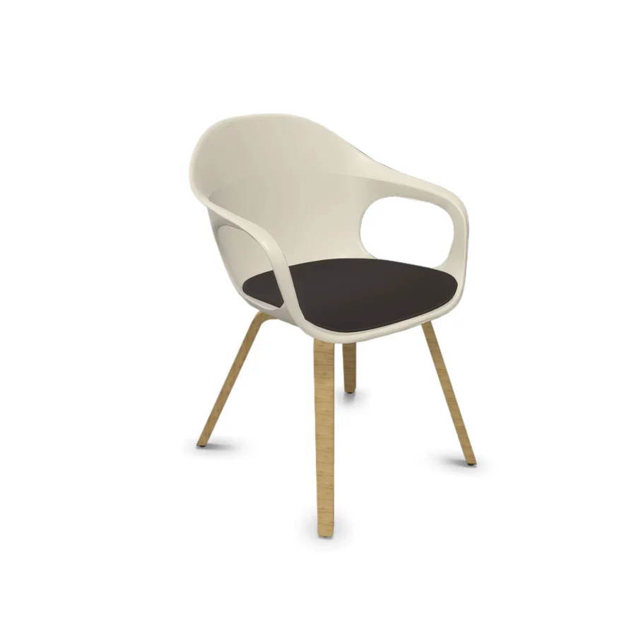 Elephantino Wooden Legs Armchair #1