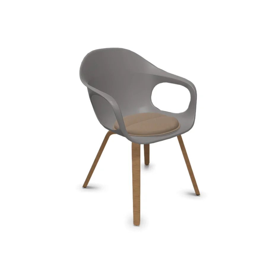 Elephantino Wooden Legs Armchair #9