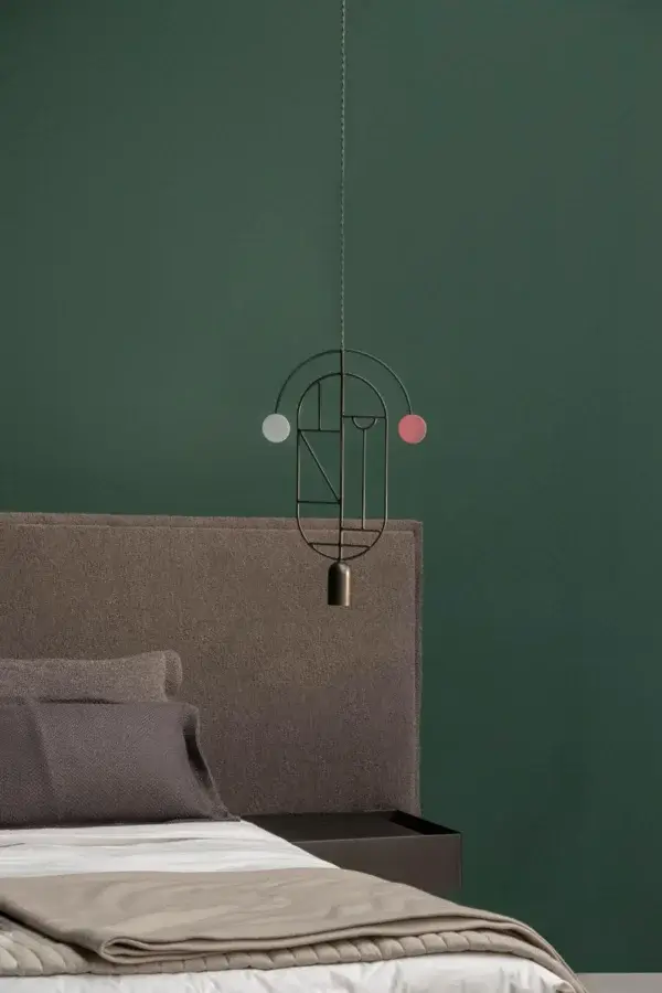 Wooden Dots Suspension Lamp - Single-Piece #3
