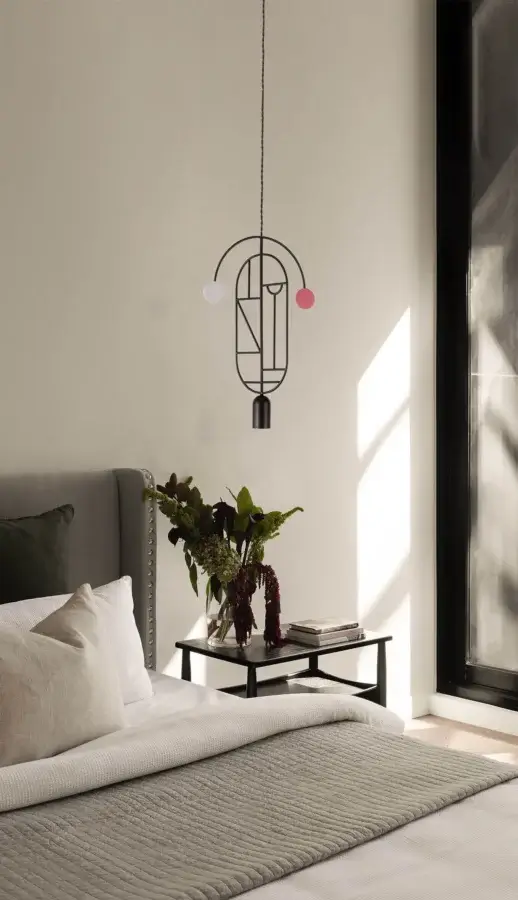 Wooden Dots Suspension Lamp - Single-Piece #4