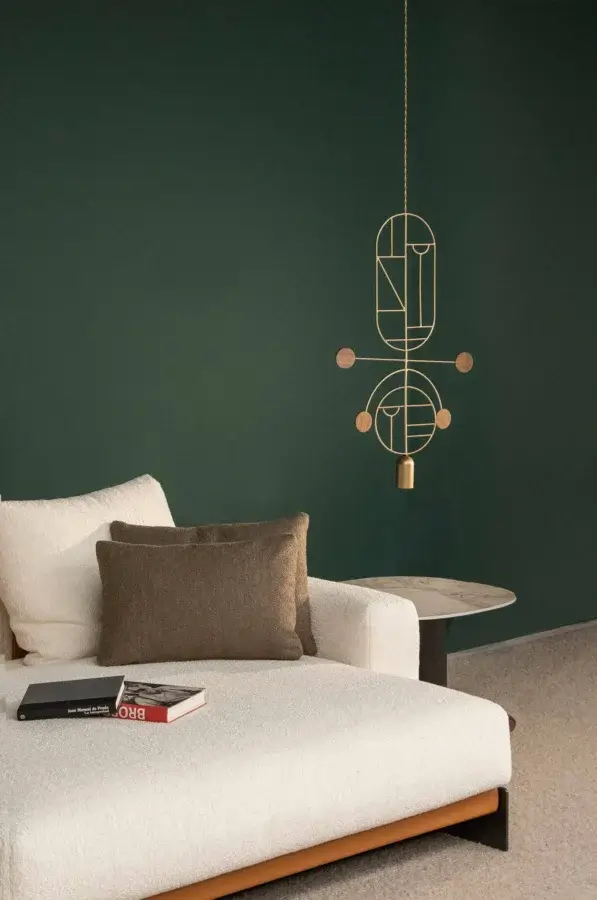 Wooden Dots Suspension Lamp - Multi-Piece #2