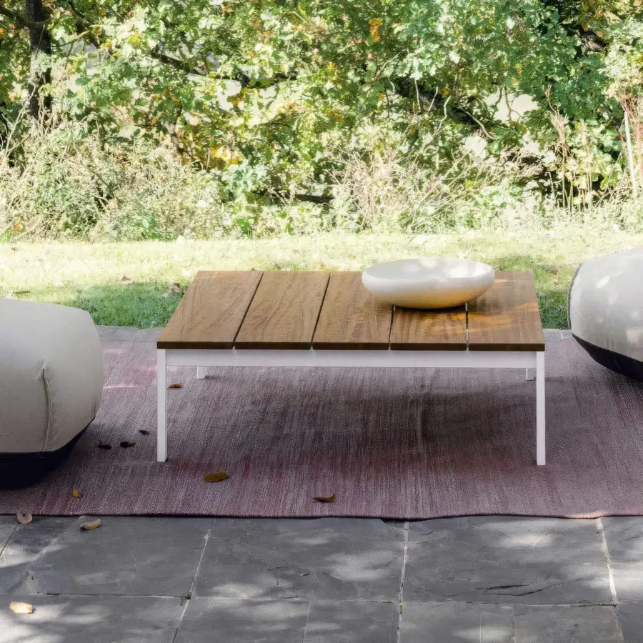 Be-Easy Slatted Outdoor Side Table #1