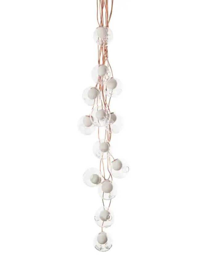 28 Copper Suspension Lamp - Medium #9