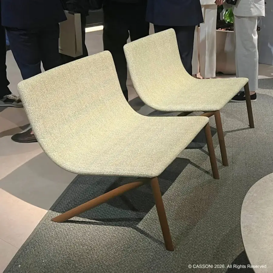 Mezz’aria Lounge Chair - Upholstered Seat #7
