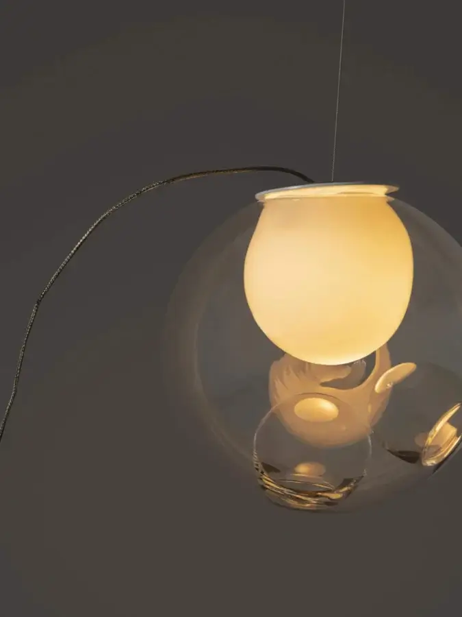 28 Sculptural Cable Suspension Lamp - Small #4
