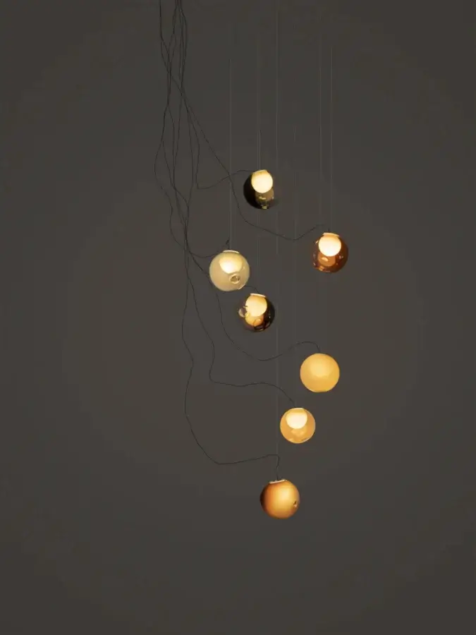 28 Sculptural Cable Suspension Lamp - Small #5