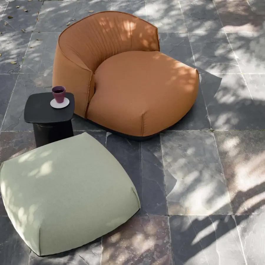 Brioni Outdoor Ottoman #6